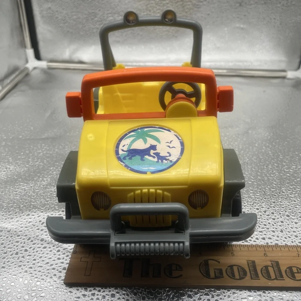 Go Diego Go Talking 4x4 Yellow Jeep Toy Vehicle‎